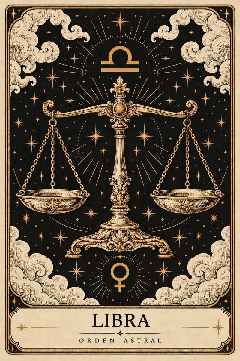 Carta de Libra · Orden Astral