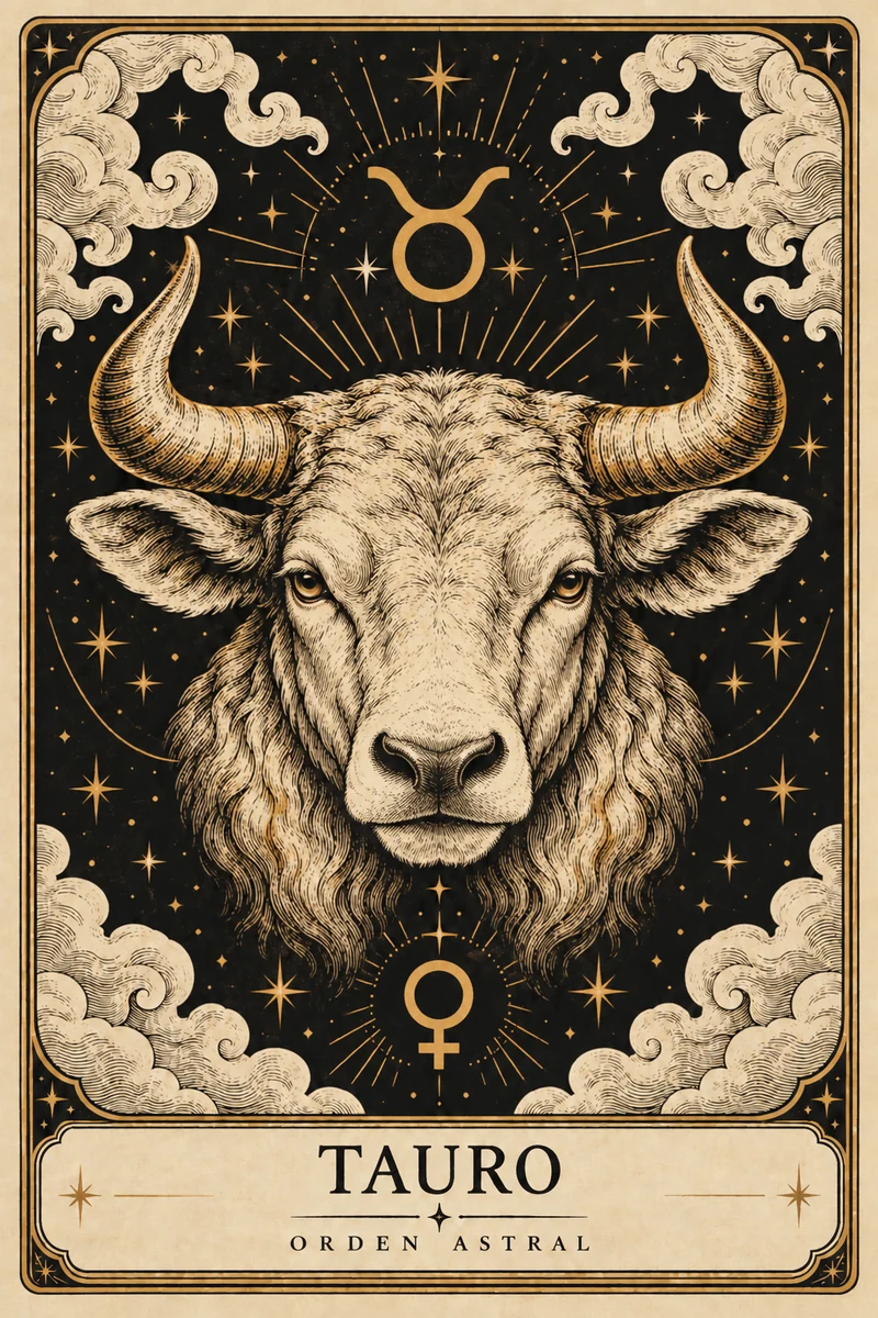 Carta de Tauro · Orden Astral