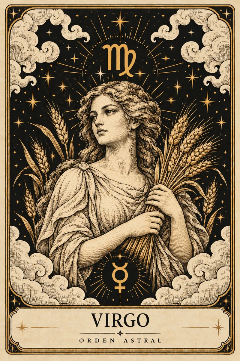 Carta de Virgo · Orden Astral